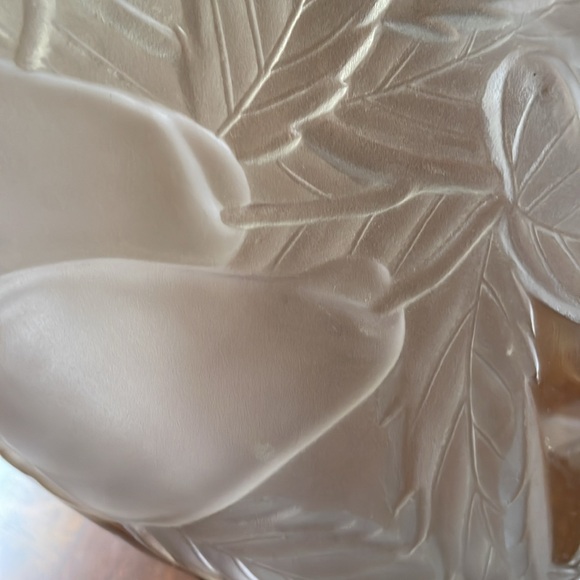 Mikasa Studio Nova Fruit & Berries serving reversed frosted cameo Platter 14” - Picture 8 of 9